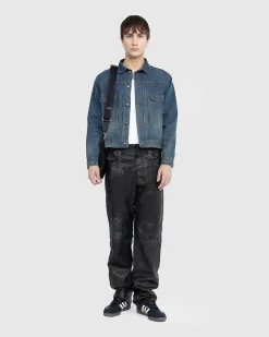 Denim Sportsjakke Amerikansk Klassisk