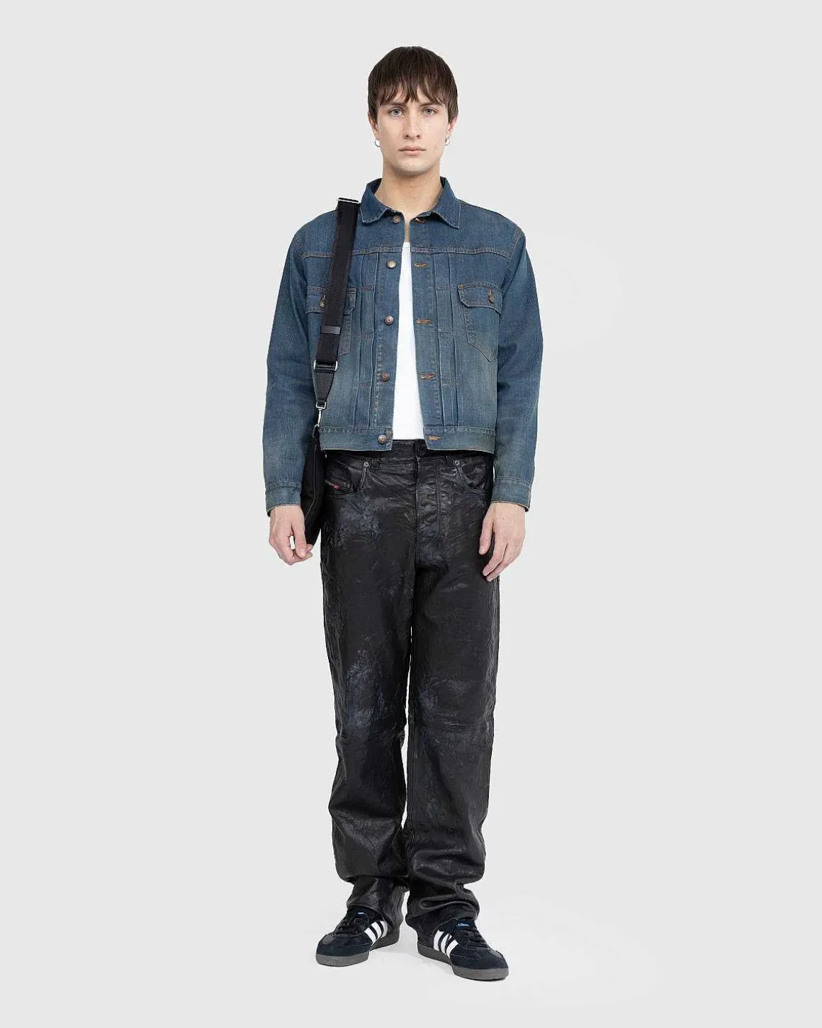 Denim Sportsjakke Amerikansk Klassisk