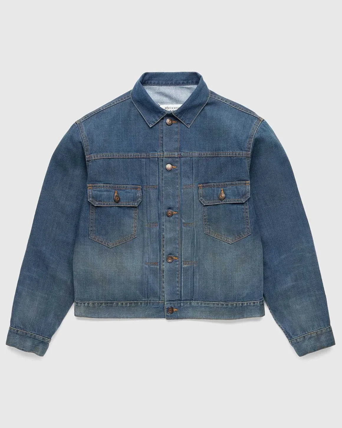 Denim Sportsjakke Amerikansk Klassisk