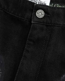 Denim Trompe L'Oeil Jeans Sort/Gra