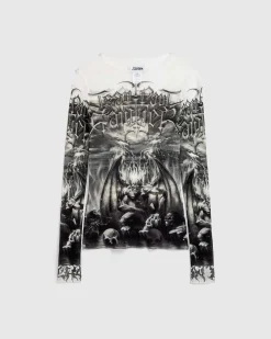 Diablo Top Hvid/Sort