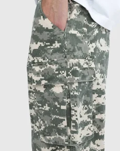 Digi Washed Cargo Pants Multi/Spray Camo