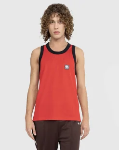 Diop Tank Top Rod/Sort