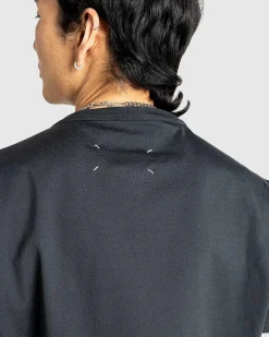 Distorted Logo T-Shirt Washed Black