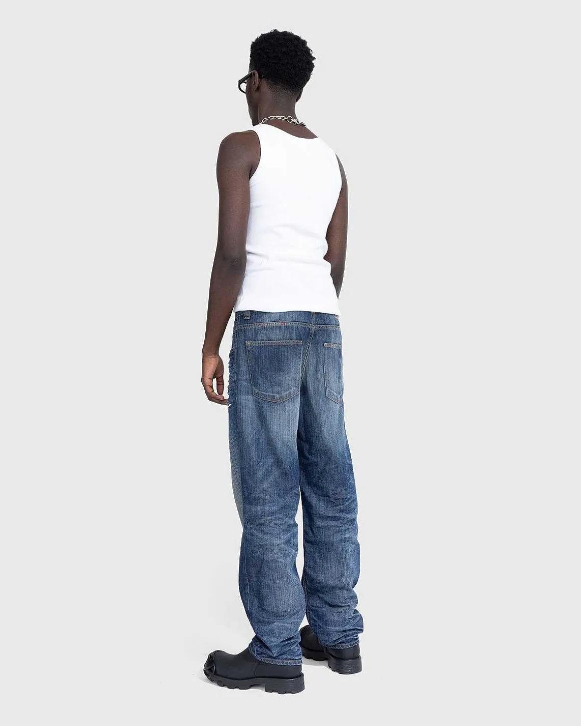 2010-D-Macs Straight Jeans Bla
