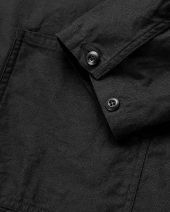Dn Coverall Ryg Sateen Sort