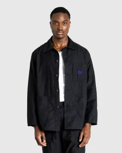 Dn Coverall Ryg Sateen Sort