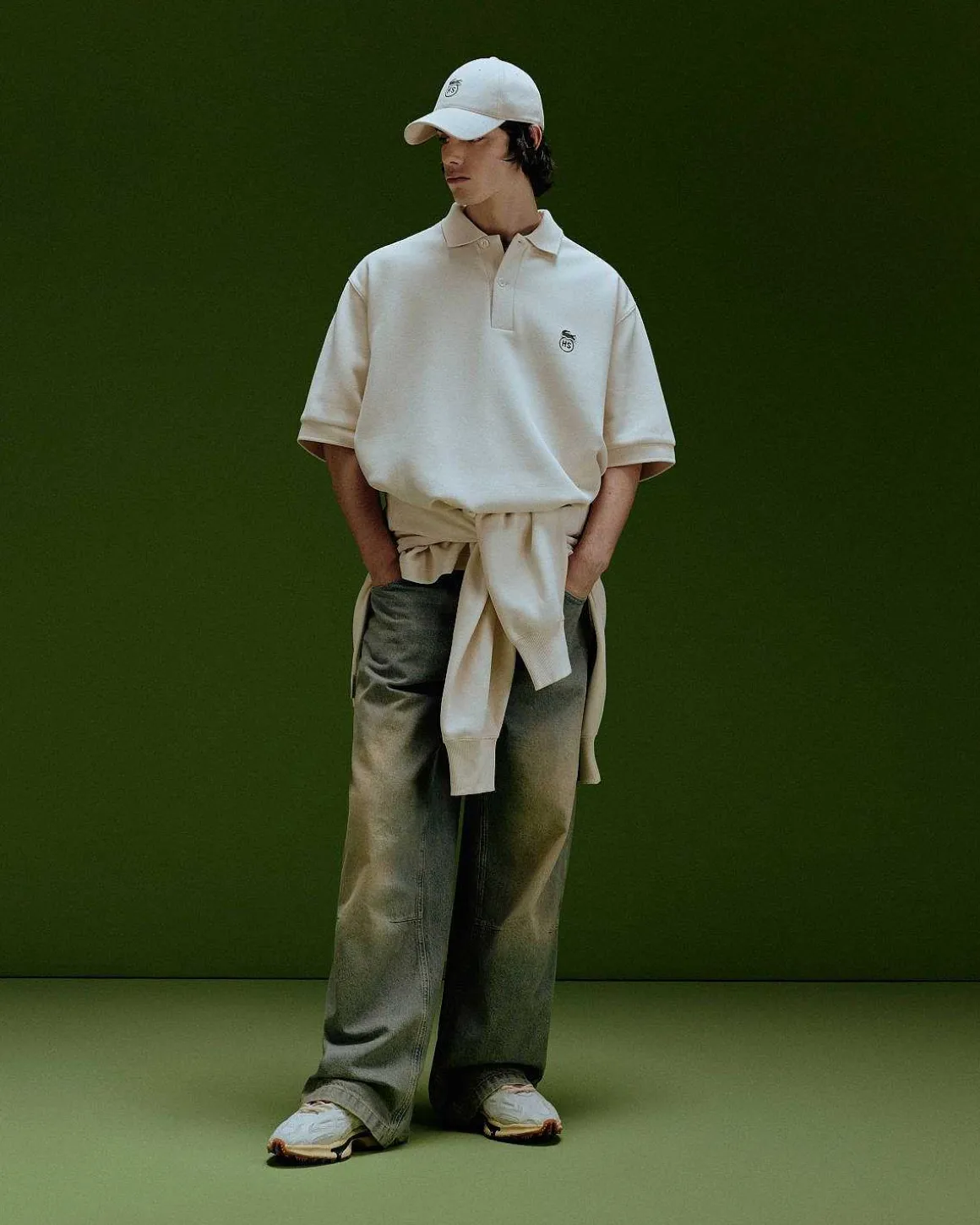 Dobbelt-Faced Pique Polo Shirt Aeggeskal