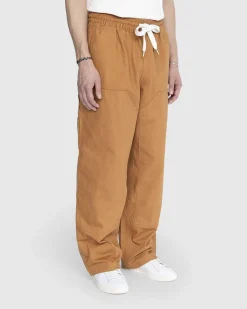 Dobbelt Knaebukser Desert Tan
