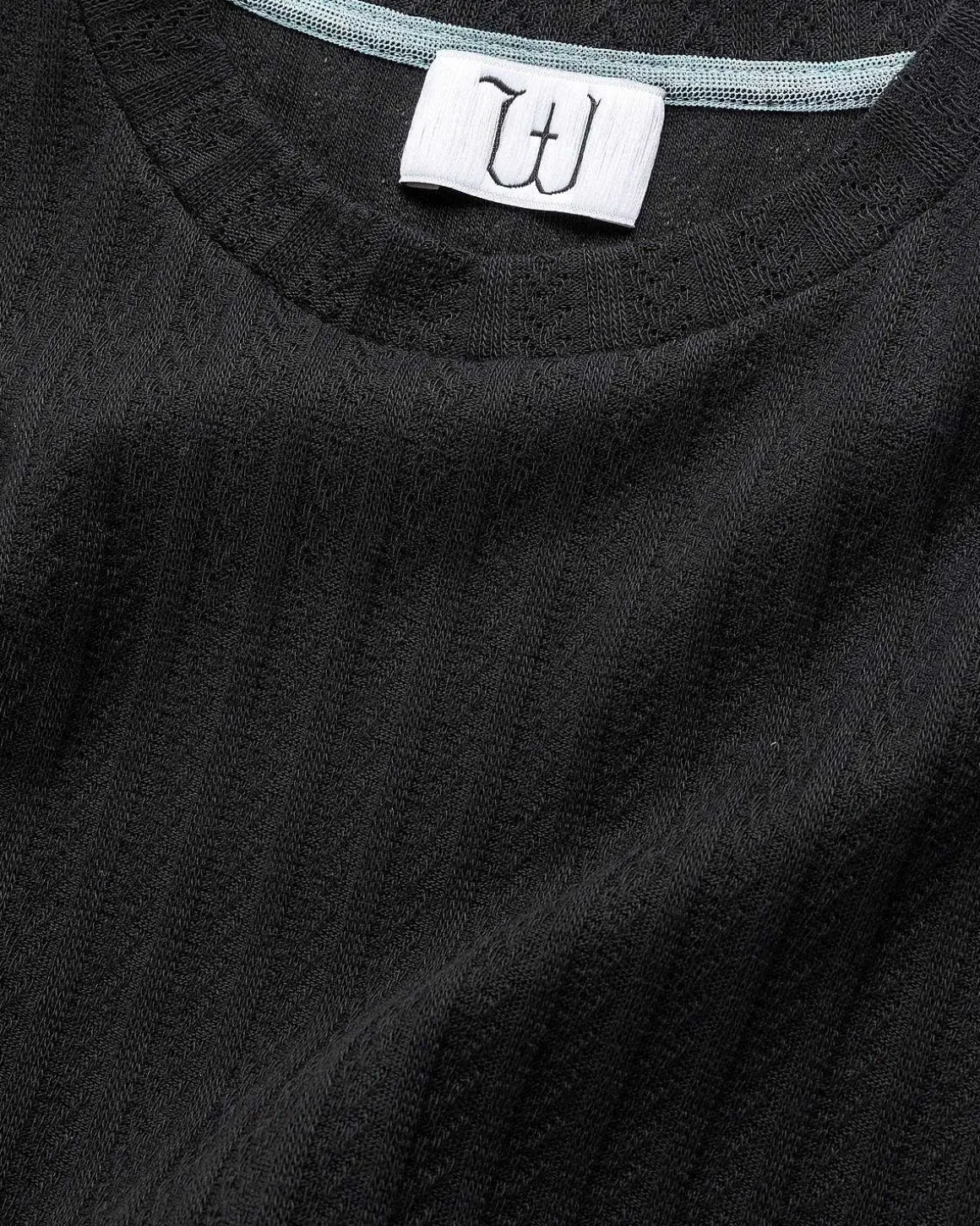 Dolly Stripe Skjorte Sort
