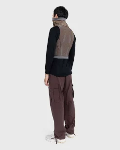 3D Strik Top Brun/Gra