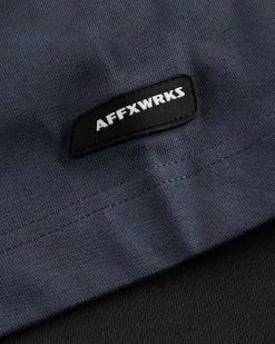 Dual Sleeve T-Shirt Muted Blue