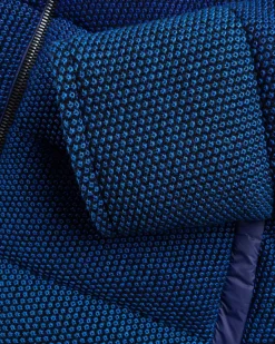 Dun Haettejakke Navy/Sort