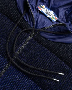 Dun Haettejakke Navy/Sort