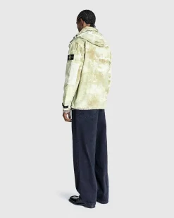 Econyl Grid Camo Jacket Natural Beige