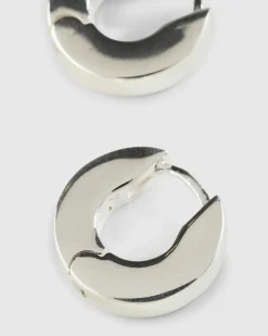 Edge Hoop Oreringe Solv
