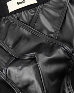 Eldar Gloss Coated Jersey Briefs Sort