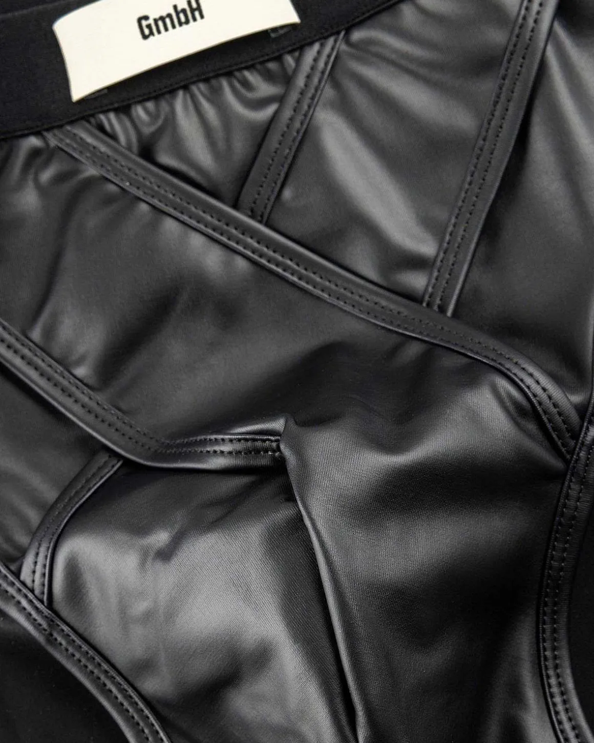 Eldar Gloss Coated Jersey Briefs Sort