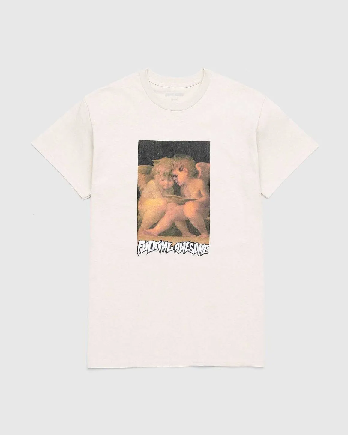 Engel Med Daemonisk Engel T-Shirt Sand