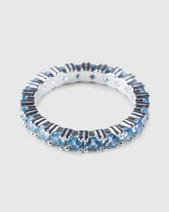 Eternity Ring Solv/Aqua