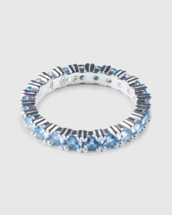 Eternity Ring Solv/Aqua