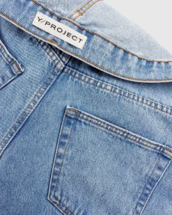 Evergreen Asymmetrisk Talje Jeans Evergreen Ice Blue