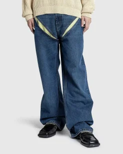 Evergreen Cut-Out Jeans Evergreen Vintage Blue
