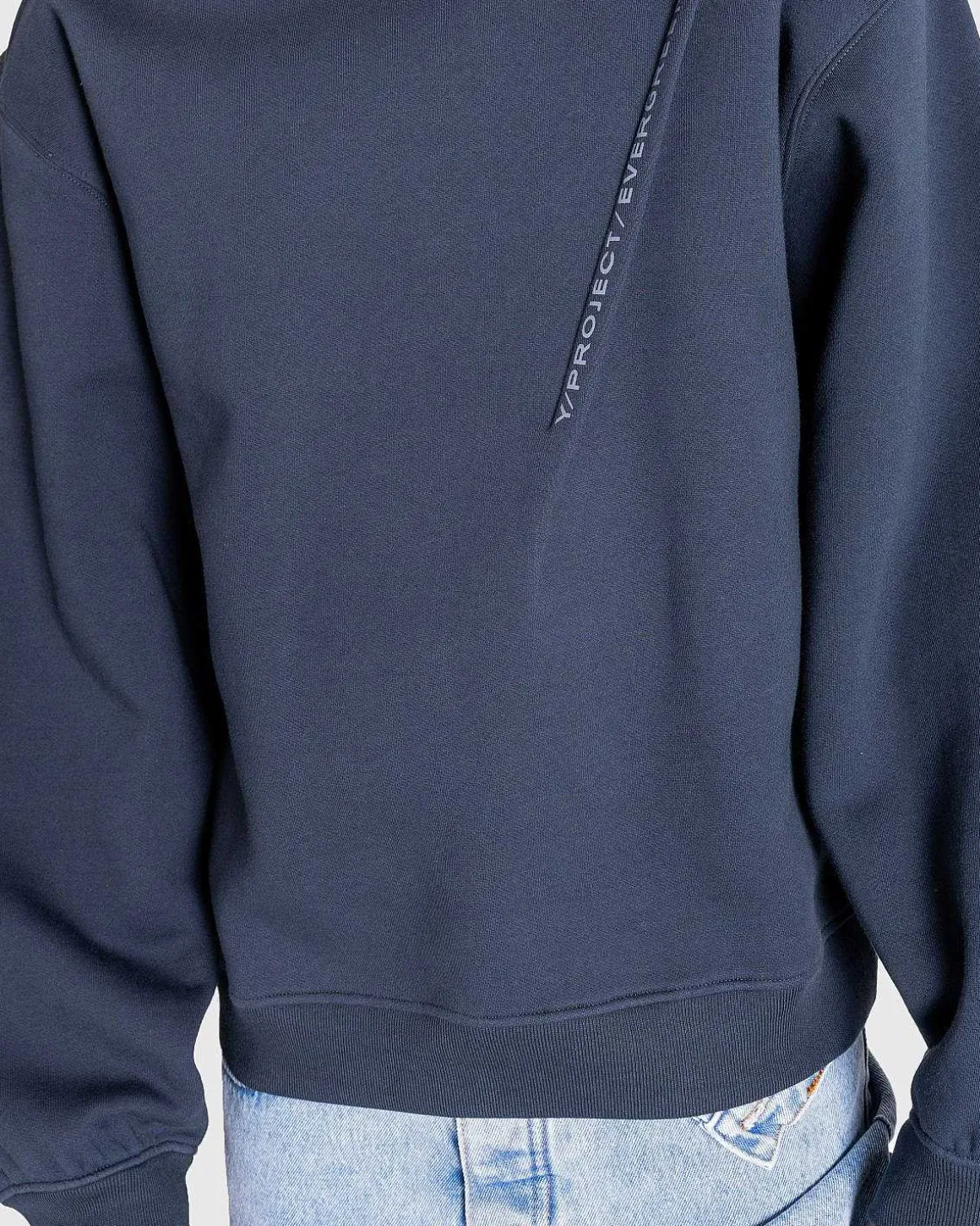 Evergreen Pinched Logo Sweatshirt Evergreen Vintage Black