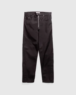 Fadir Cotton Mix Twill Bukser Sort