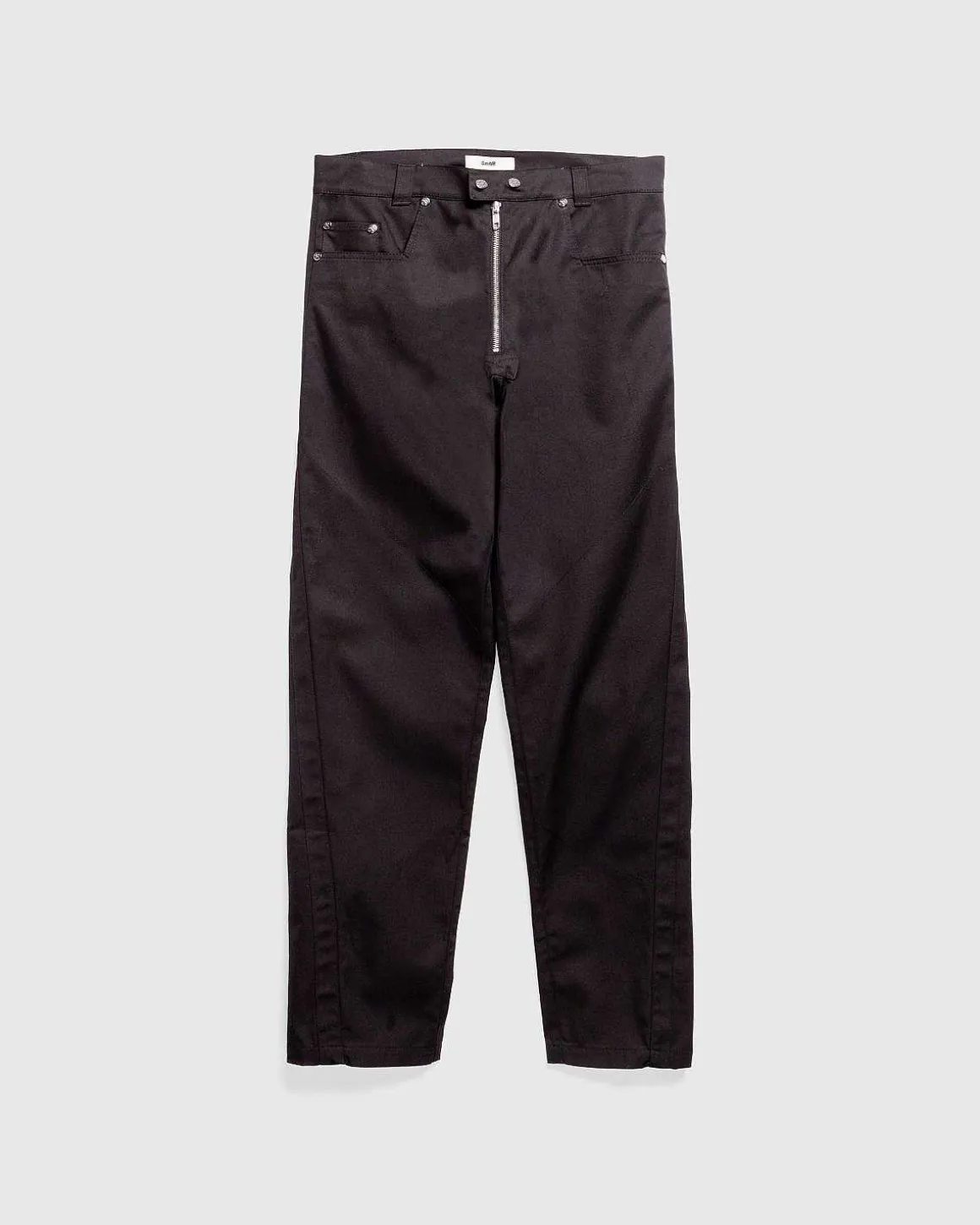 Fadir Cotton Mix Twill Bukser Sort