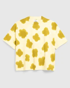 Farvet Logo-T-Shirt Gul