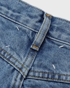 Fem-Lommers Jeans Bla