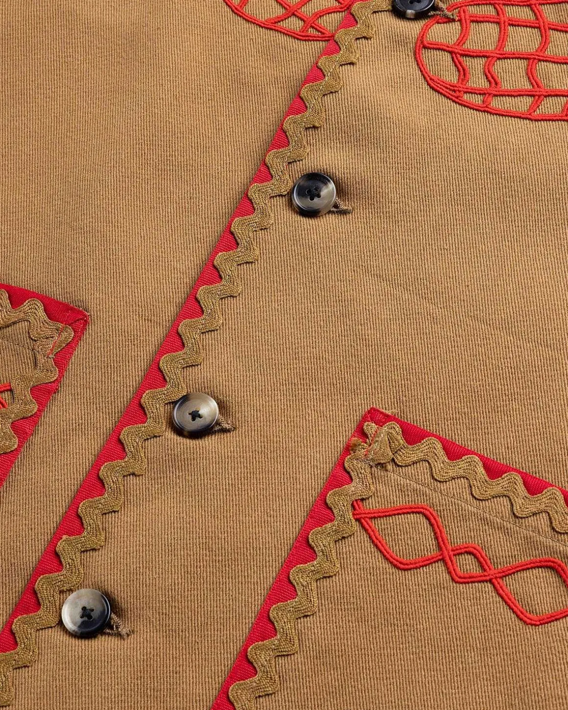 Field Maple Coat Brun/Rod