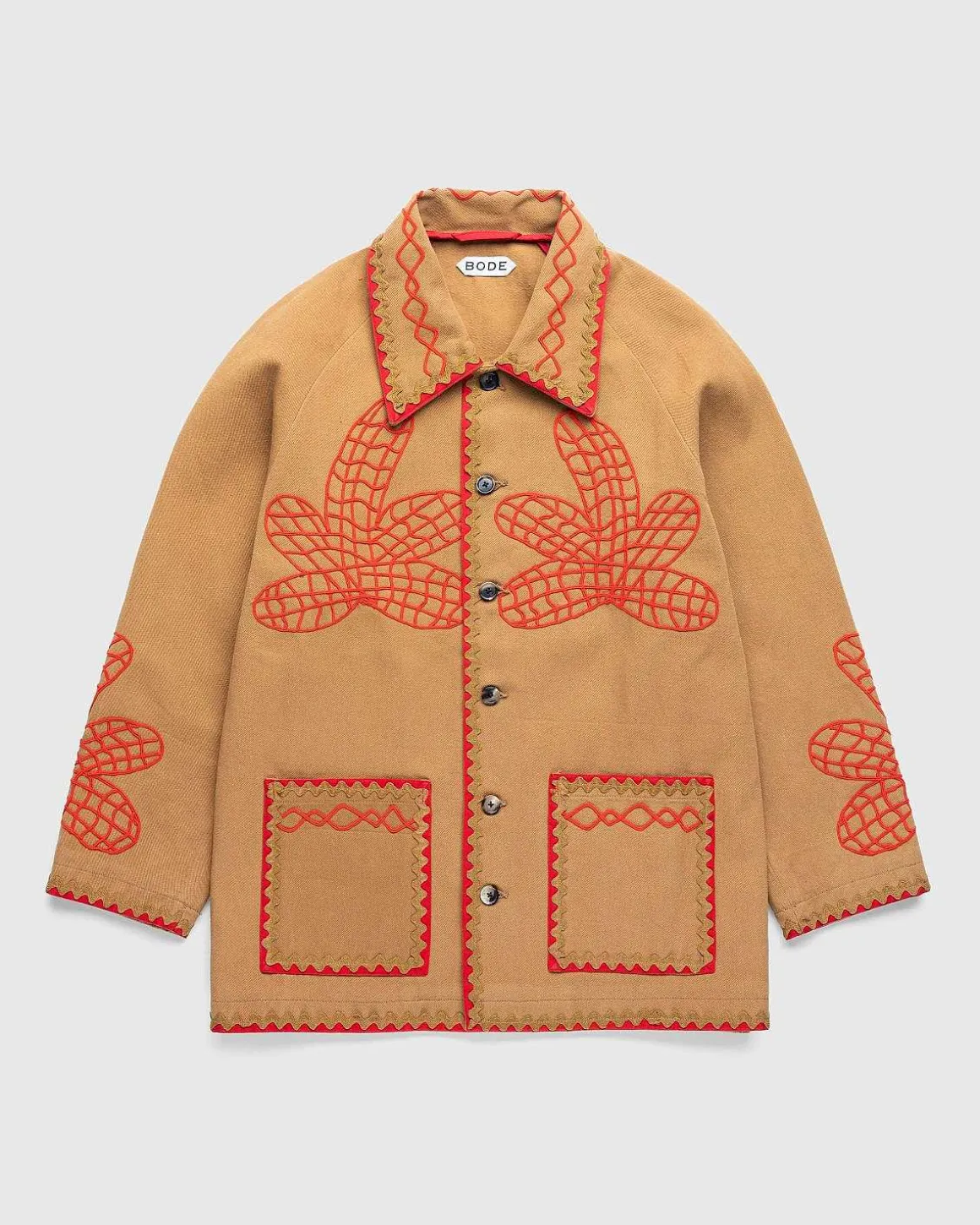 Field Maple Coat Brun/Rod
