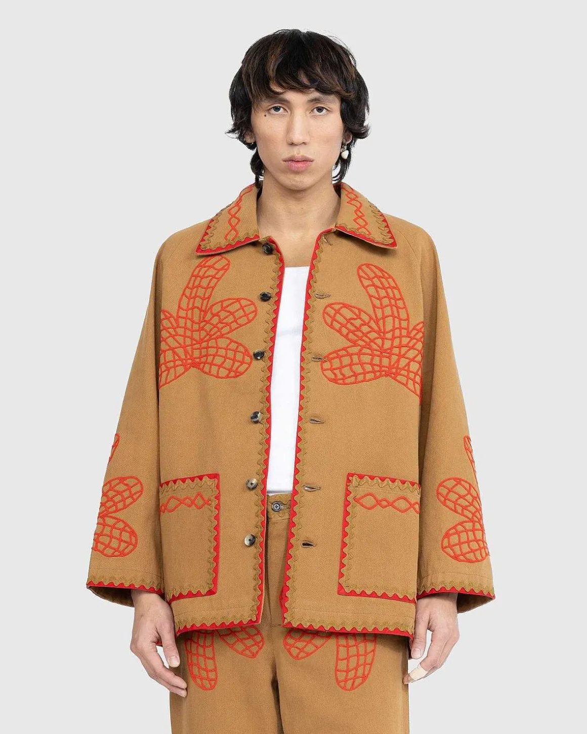 Field Maple Coat Brun/Rod