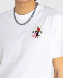 First Kiss T-Shirt Hvid