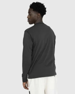 Fissato Langaermet T-Shirt Charcoal