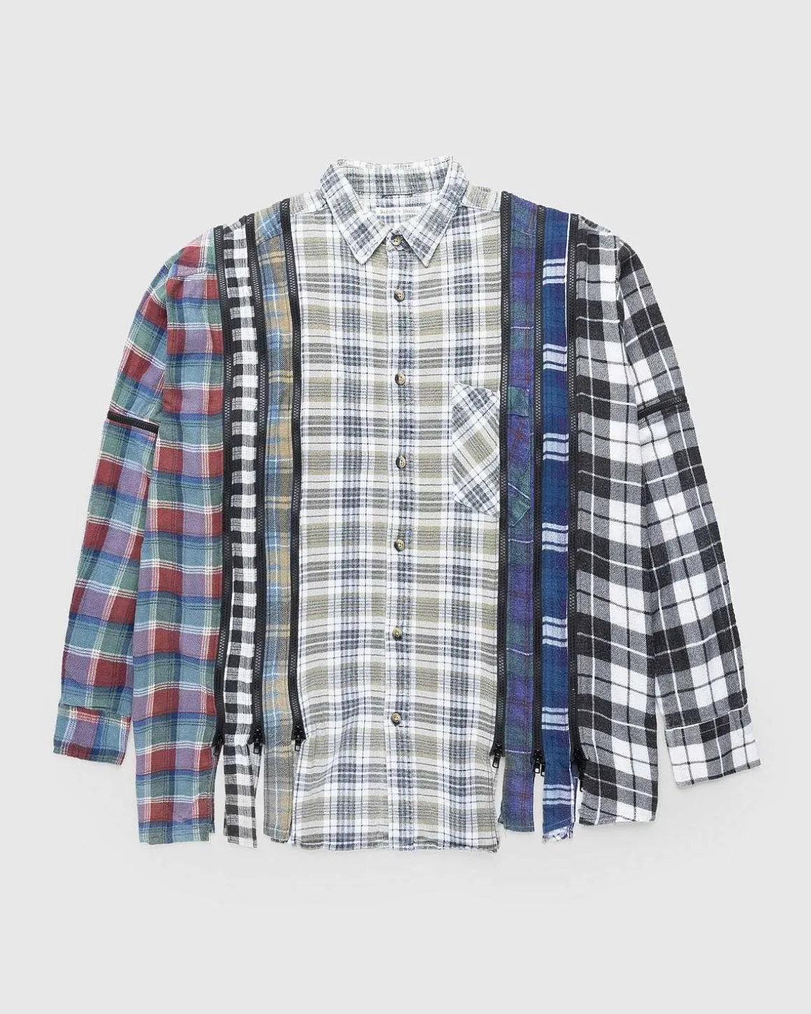 Flanelskjorte -> 7 Snit Med Lynlas Vid Skjorte