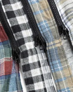 Flanelskjorte -> 7 Snit Med Lynlas Vid Skjorte