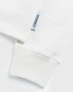 Fleece Quarter Zip Off-White