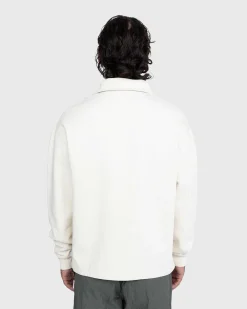 Fleece Quarter Zip Off-White