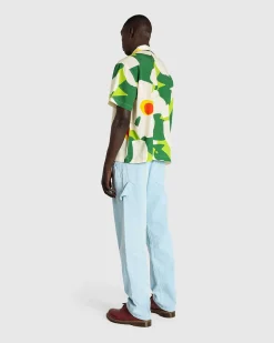 Floral Camp Shirt Gron