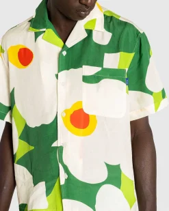 Floral Camp Shirt Gron