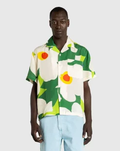 Floral Camp Shirt Gron