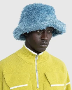 Fluffy Fish Cap Azure