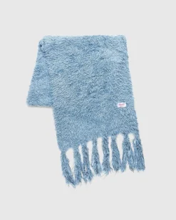 Fluffy Torklaede Azure