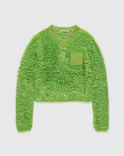 Fluffy V-Hals Troje