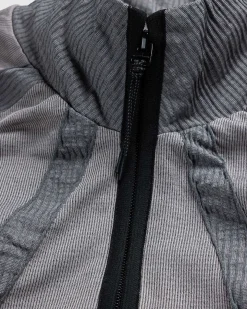 Flydende Track Top Gra/Pink