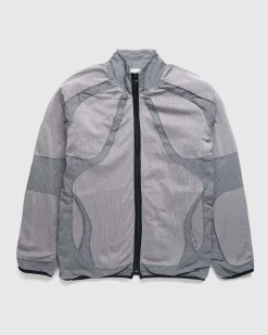 Flydende Track Top Gra/Pink
