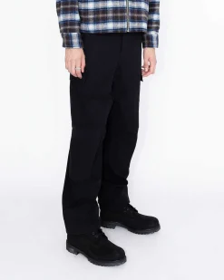 Forstaerket Nylon Cargo Buks Sort